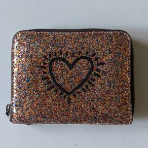 Keith Haring Coach sparkle wallet